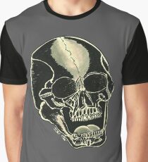 BLK SKULL - Art By Kev G Graphic T-Shirt