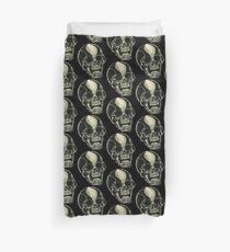 BLK SKULL - Art By Kev G Duvet Cover