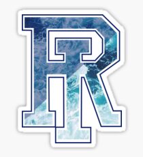 University of Rhode Island - ocean waves Sticker