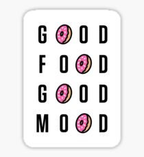 Gutes Essen Gute Laune Sticker