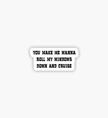 Florida Georgia Line Sticker Sticker