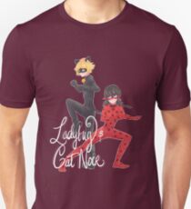 miraculous ladybug and cat noir shirts