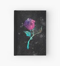 Buntglas-Rosen-Galaxie Notizbuch
