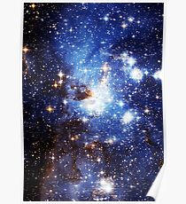 Blue Galaxy 3.0 Poster