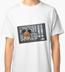 Fresh Baked Muffin on Chalk Classic T-Shirt