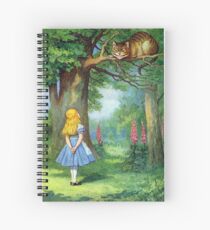 Chesire Cat Spiral Notebook