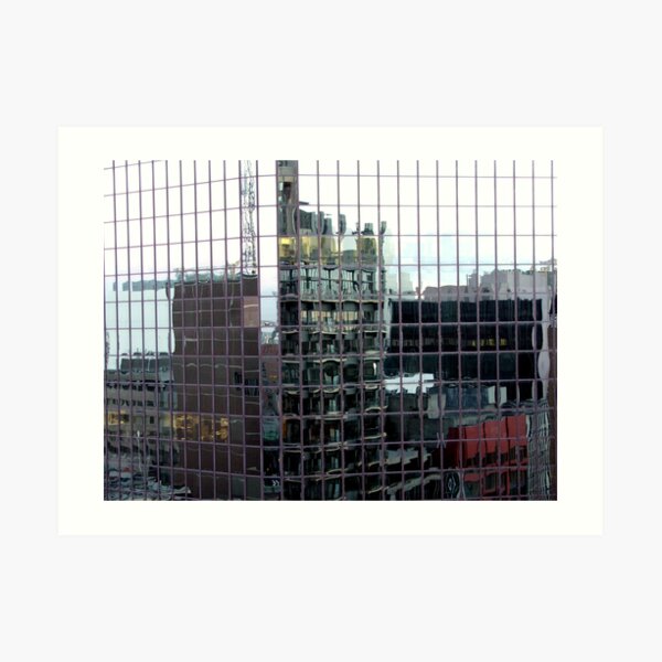 Melbourne blocks Art Print