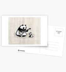 Postales Banjo Panda