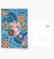 Sphynx Pattern Postcards