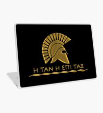 Spartan warrior - Come back with your shield or on it Laptop Skin