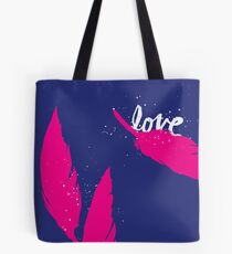 Feather Love Tote Bag