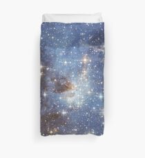 Blue Galaxy Duvet Cover