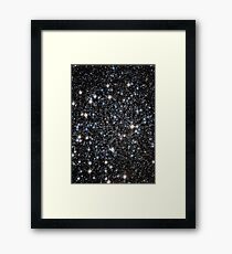 Lámina enmarcada Glitter Galaxy