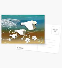 Sulphur-crested Cockatoos Postcards