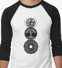 EP. Mond / Leben / Sonne Baseballshirt für Männer