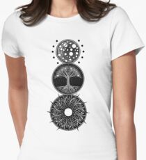 EP. MOON / LIFE / SUN Women's Fitted T-Shirt