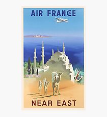 Air France Near East Photographic Print