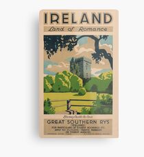 Ireland Land of Romance Metal Print