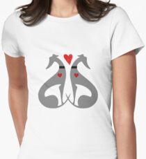 Italian Greyhound Dog Women's Fitted T-Shirt