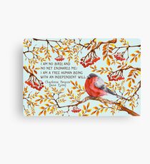 Jane Eyre Quote Canvas Print