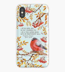 Jane Eyre Quote iPhone Case