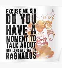 Ragnaros-Game wordart Poster