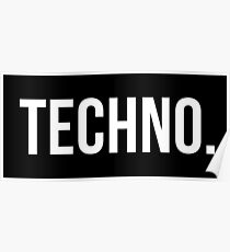 Techno Poster