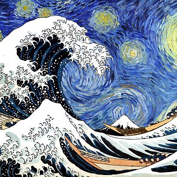 iconic wave painting