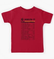 Vuelta a Espana 2017 Kids Tee