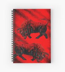 RED BULLS Spiral Notebook