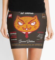Avoid That Bastard at Work Magazine Mini Skirt