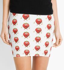 Toon strawberry Mini Skirt