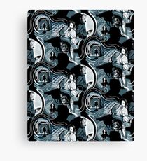 Film Noir Femme Fatales and Smoking Guns Classic Movies Canvas Print
