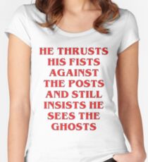 IT - Er stößt seine Fäuste - Stephen King Tailliertes Rundhals-Shirt