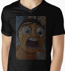 bee movie script Men's V-Neck T-Shirt