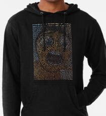 Sudadera con capucha ligera secuencia de comandos de la película