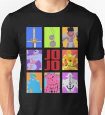 JoJo's Bizarre Adventure - Stands and Weapons Unisex T-Shirt