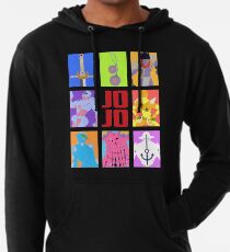 JoJo's Bizarre Adventure - Stands and Weapons Lightweight Hoodie