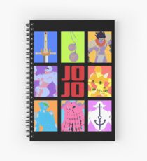 JoJo's Bizarre Adventure - Stands and Weapons Spiral Notebook
