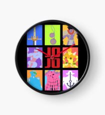 JoJo's Bizarre Adventure - Stands and Weapons Clock
