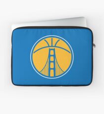 Warriors Die Brücke - Blau auf Gold Laptoptasche