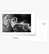 smoke - white Postcards