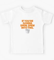 Wayne's World - If You're Gonna Spew, Spew Into This Kids Tee