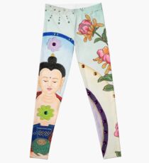 Healing Buddha - Kundalini Attaining Enlightenment Leggings