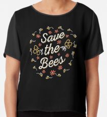 Save the Bees Chiffon Top