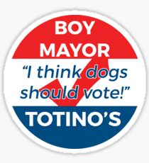 Monster Factory Boy Mayor Sticker