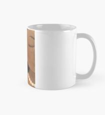 Butterfly and Pearls Adorn a Girl Mug