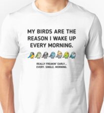 Frühe Vögel Slim Fit T-Shirt