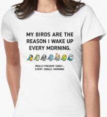 Early Birds Women's Fitted T-Shirt
