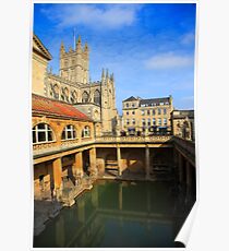 Roman Baths, Bath England Poster